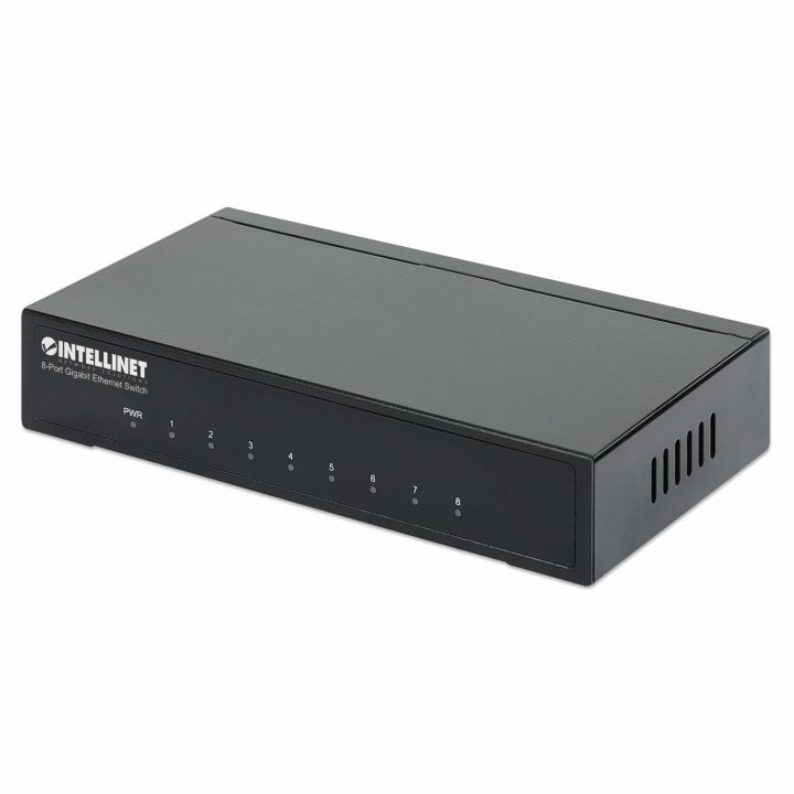 Intellinet Commutateur réseau (switch) Gigabit Ethernet 8 ports…