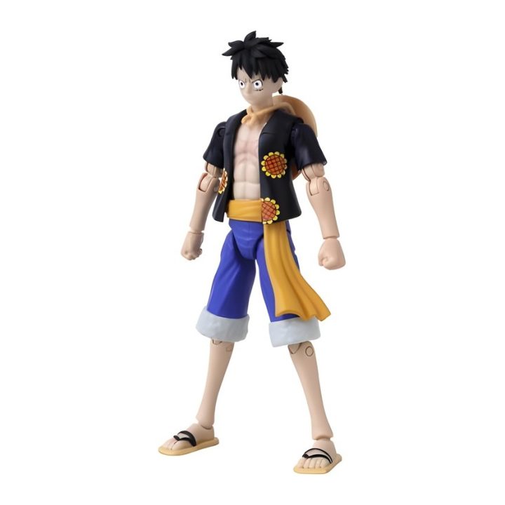 Bandai vermelho Figura Bandai One Piece Anime Heroes Luffy Dressrosa…