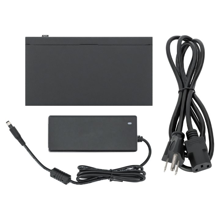 Intellinet PoE-Powered 5x Gigabit Ethernet (10/100/1000) Switch, Black