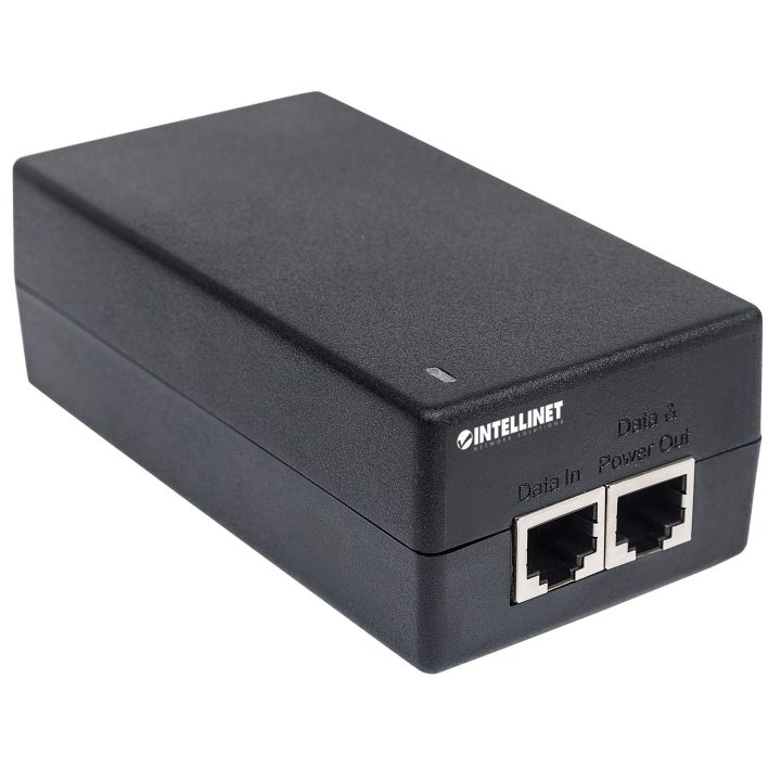 Intellinet Injecteur Ultra PoE+ Gigabit, 1 porta 60 W, conforme IEEE…