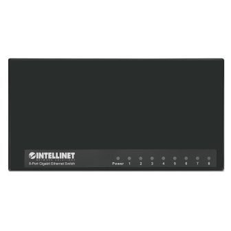 Intellinet Commutateur réseau (switch) Gigabit Ethernet 8 ports…