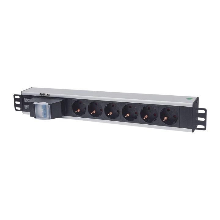 Intellinet Power Distribution Unit (PDU) 19" 1.5U with 6 EU Outlets…