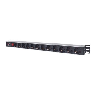 Intellinet Vertical Power Distribution Unit (PDU) with 12 Outlets…