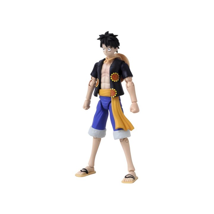 Bandai Red Bandai One Piece Anime Heroes Luffy Dressrosa Figure…