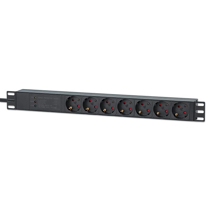 Intellinet Unité de distribution d’alimentation (PDU) 19" 1U à 7…