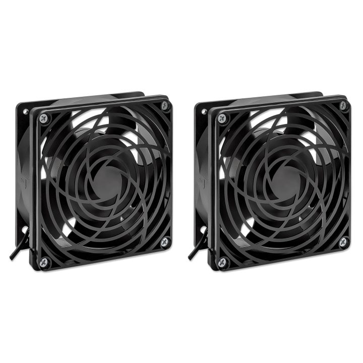 Intellinet Unidade de ventilação com 2 ventiladores para armários de…