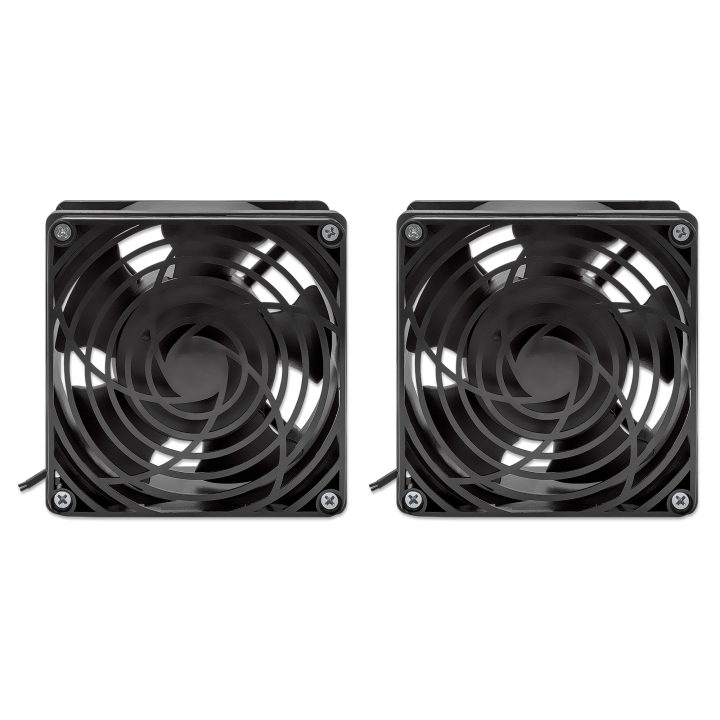 Intellinet Unité de ventilation à 2 ventilateurs pour armoires…