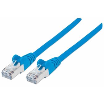Intellinet 741149 Blue Network Cable 15 m Cat7 S/FTP (S-STP) Round