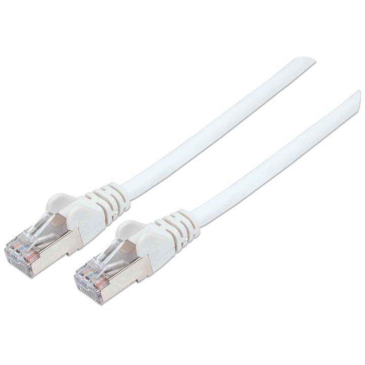 Intellinet 741439 White Network Cable 30 m Cat7 S/FTP (S-STP) Round