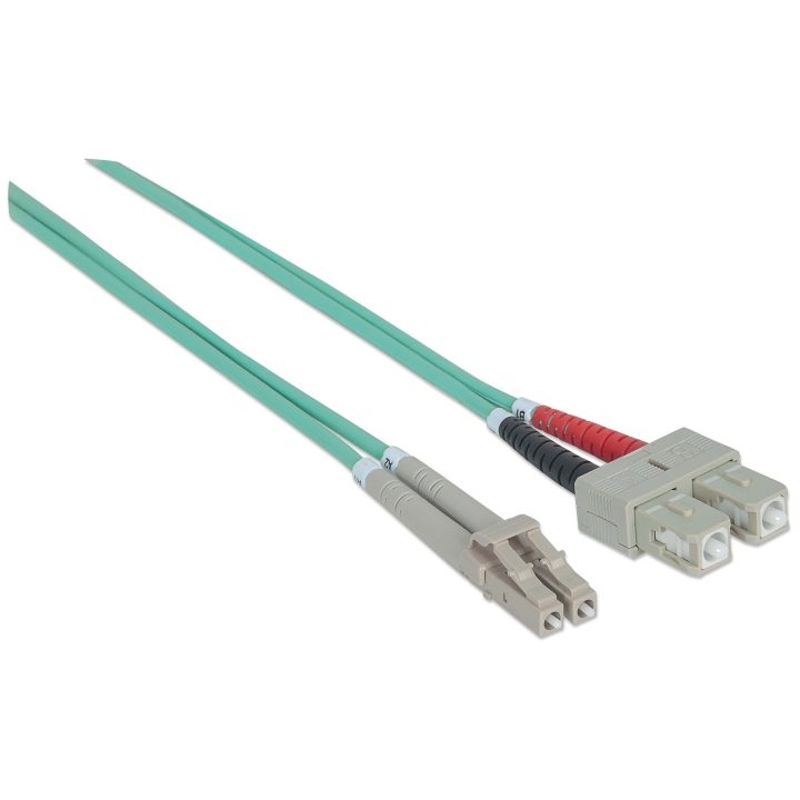 Intellinet LC/SC, 50/125 µm Cable de fibra óptica e InfiniBand 20 m…