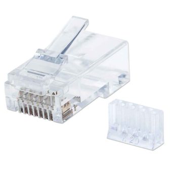 Intellinet Modular RJ45 Plugs Cat 6