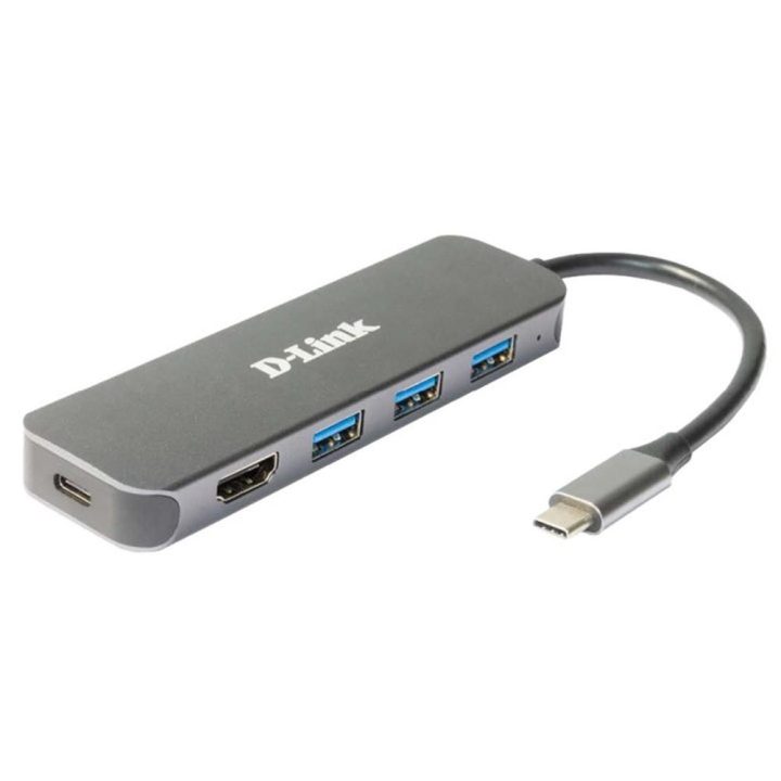 D-Link DUB-2333 base para portátil y replicador de puertos Alámbrico…