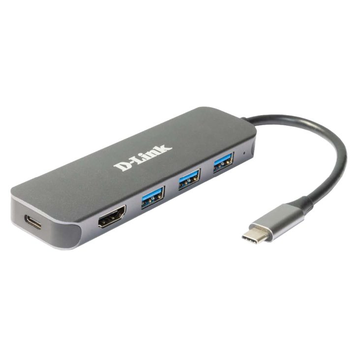 D-Link DUB-2333 base para portátil y replicador de puertos Alámbrico…