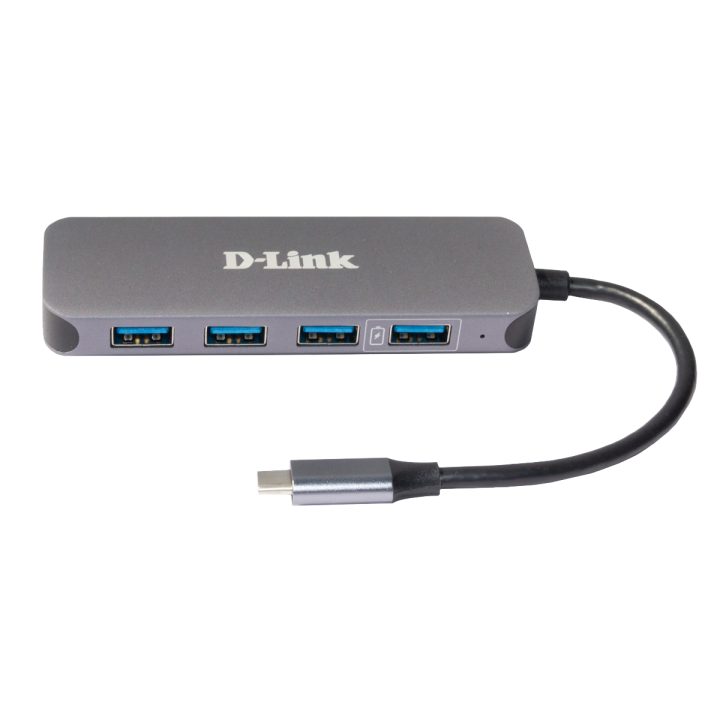 D-Link DUB-2340 USB Type-C Interface Hub 5000 Mbit/s Gray