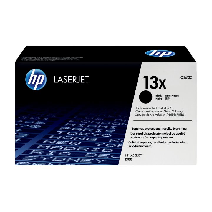 HP Cartucho de toner original LaserJet 13X de alta capacidade preto