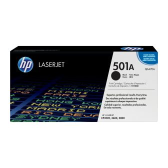 HP Cartucho de tóner original LaserJet 501A negro