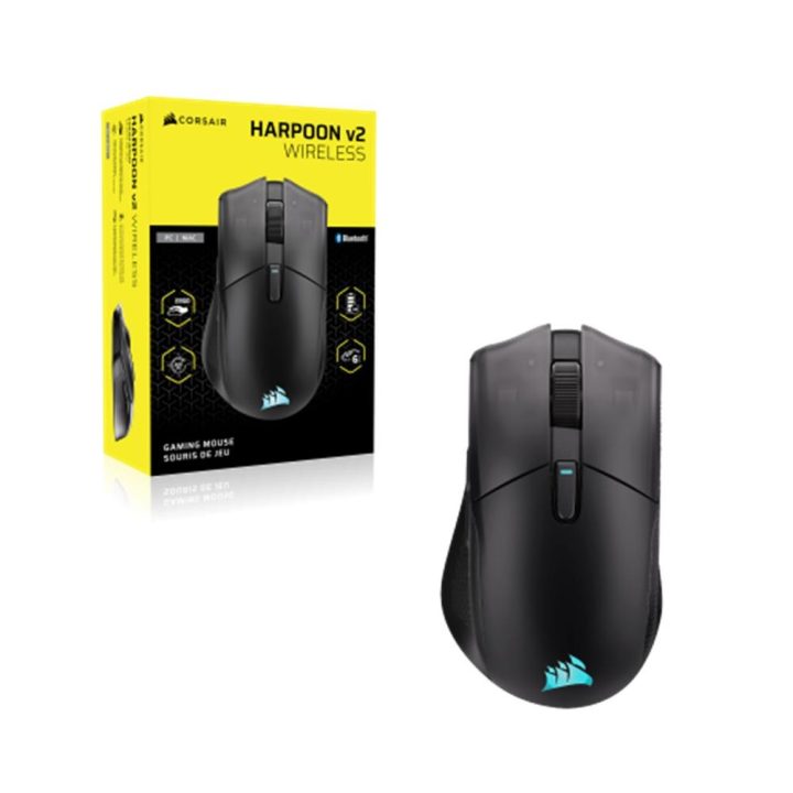 Raton Corsair gaming harpoon v2 wireless RGB negro ch-9311110-ww