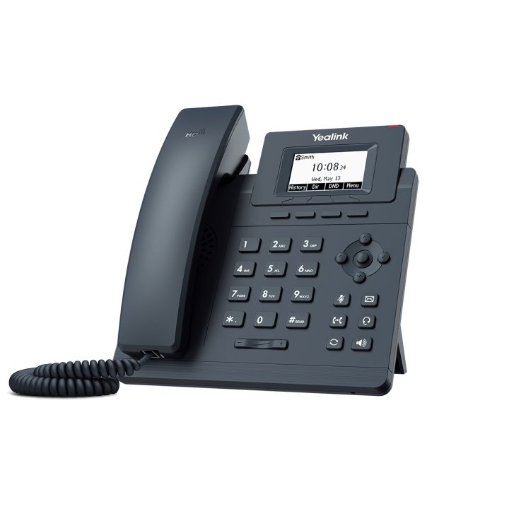 Yealink SIP-T30P IP Phone Black LCD