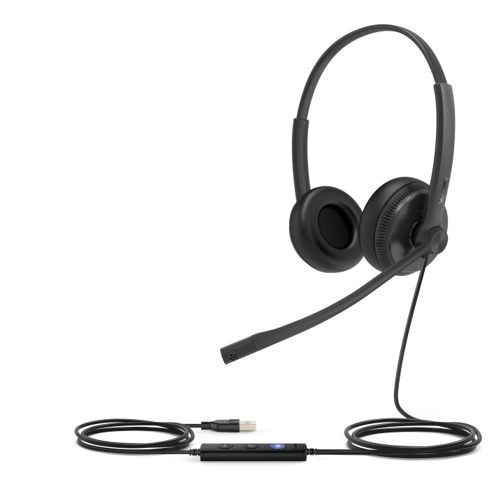 Yealink UH34 Dual Teams wired over-ear headset