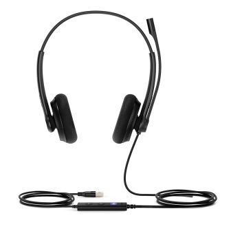 Yealink UH34 Lite Dual Teams wired over-ear headset
