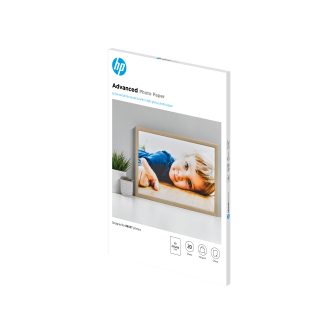 HP Papel fotográfico Advanced brillante de 250 g/m2 A3 (297 x 420 mm…