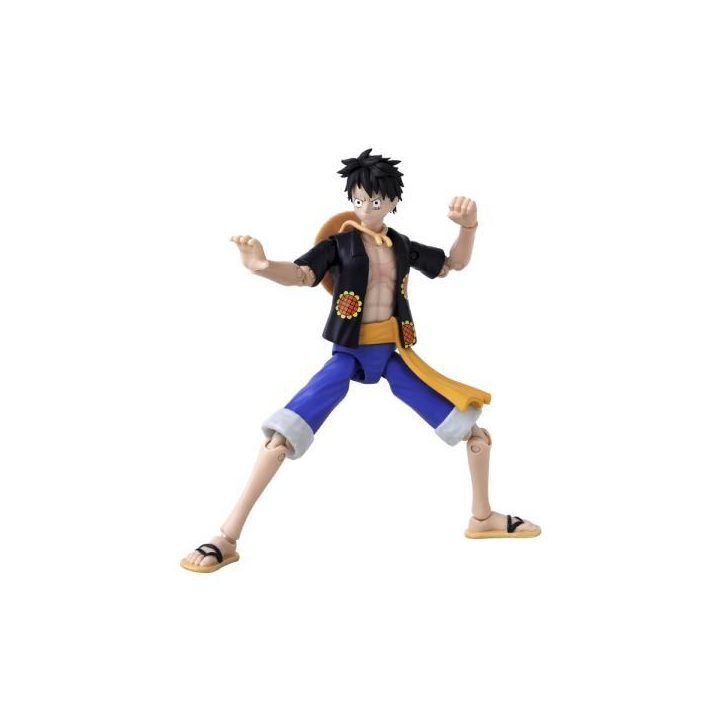 Bandai vermelho Figura Bandai One Piece Anime Heroes Luffy Dressrosa…