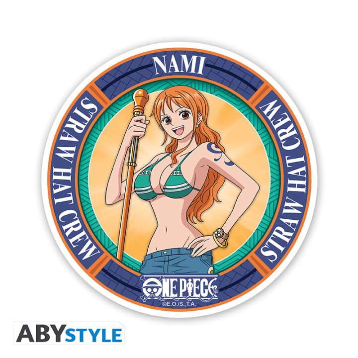 Descanso de copos de cerâmica Abystyle one piece nami (ABYCOS050)