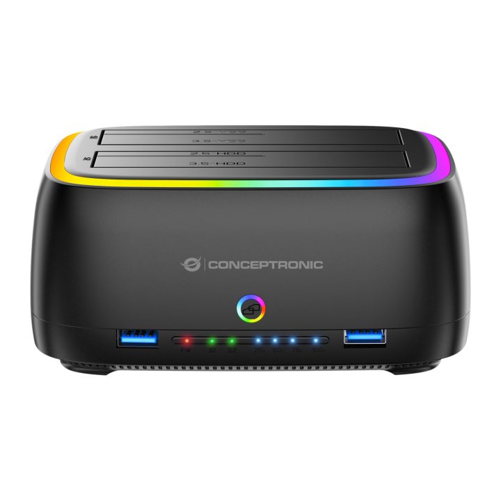 Conceptronic DONN36B USB 3.2 Gen 1 (3.1 Gen 1) Type-C Hard Drive…