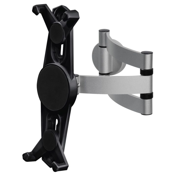 Hama 108367 Suporte ativo para telemóvel Tablet/UMPC Alumínio, Preto