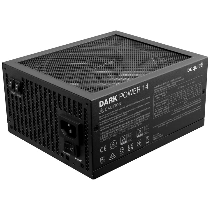 be quiet! Dark Power 14 850 W - 80 Plus Titanium unidade de fonte de…
