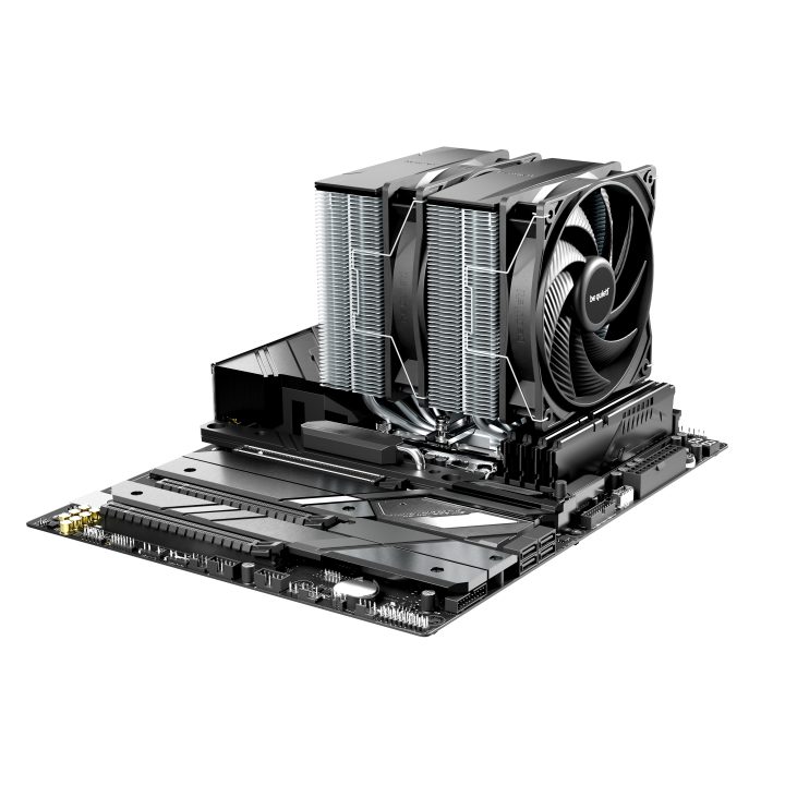 be quiet! Pure Rock Pro 3 CPU Air Cooler 12 cm Silver 1 piece(s)