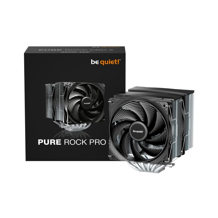 be quiet! Pure Rock Pro 3 Processador Cooler de ar 12 cm Prata 1…