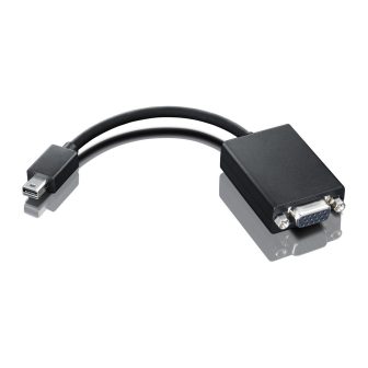 Lenovo 0A36536 VGA (D-Sub) Mini DisplayPort Video Cable Adapter Black