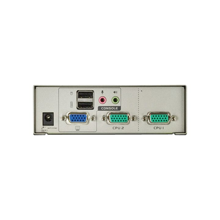 ATEN Switch KVM VGA PS/2-USB de 4 portas