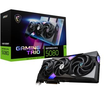 MSI GAMING GEFORCE RTX 5080 16G TRIO OC placa gráfica NVIDIA 16 GB…