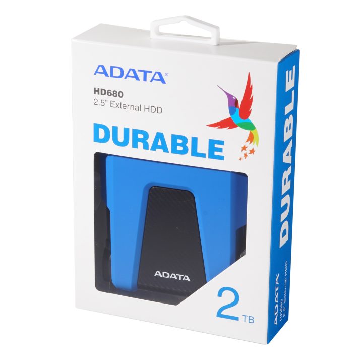 ADATA HD680 disco duro externo 2 TB USB 3.2 Gen 1 (3.1 Gen 1) Azul