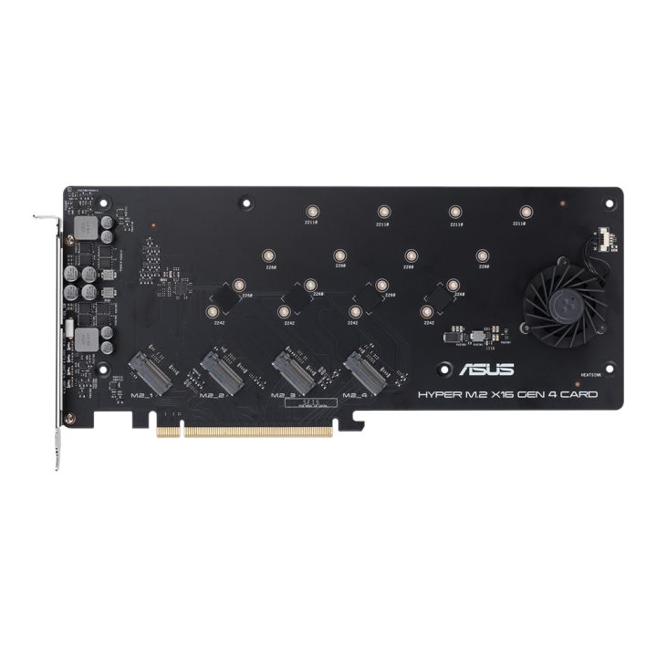 ASUS Hyper M.2 x16 Gen 4 Internal Interface Card and Adapter