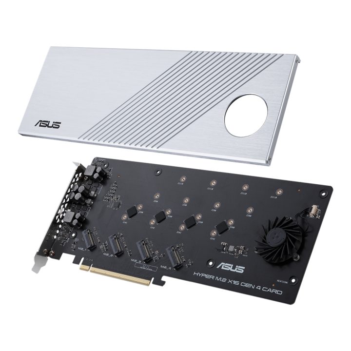 ASUS Hyper M.2 x16 Gen 4 Internal Interface Card and Adapter