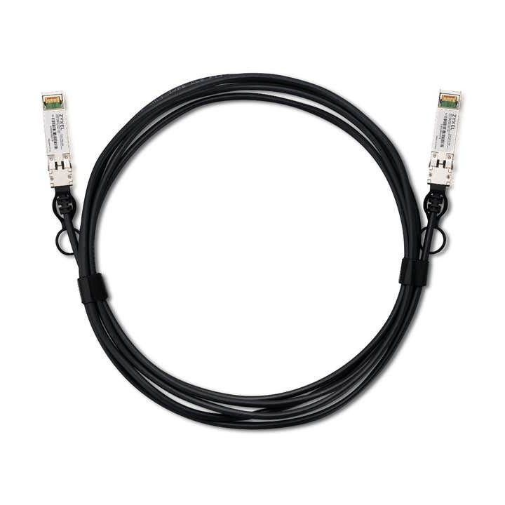 Zyxel DAC25G-3M-ZZ0101F Black SFP28 DAC Fiber Optic and InfiniBand…