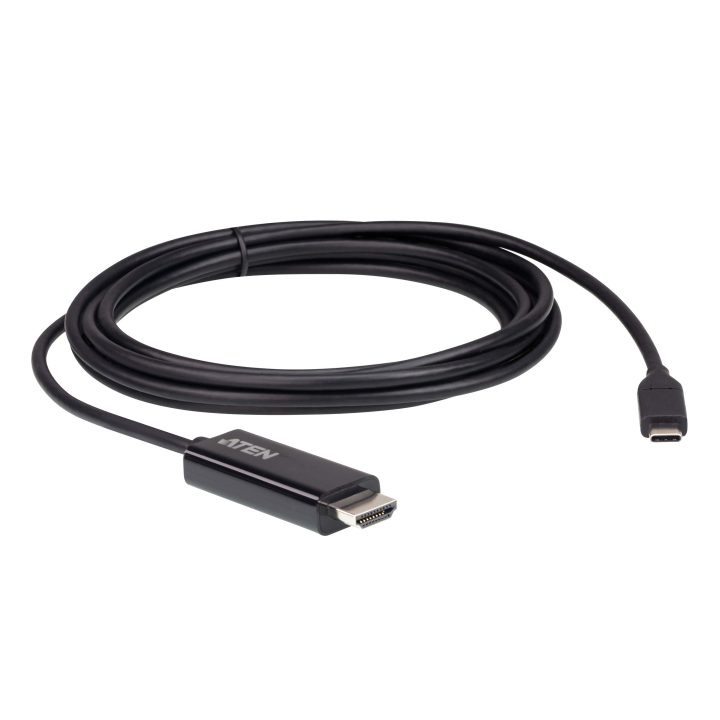 ATEN Conversor USB-C a HDMI 4K (2,7 m)