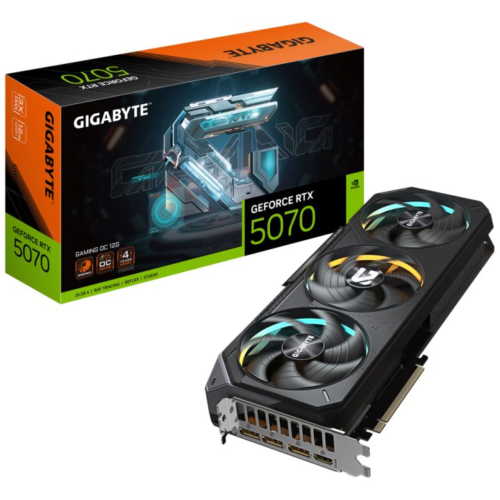 GIGABYTE GeForce RTX 5070 GAMING OC 12G Graphics Card