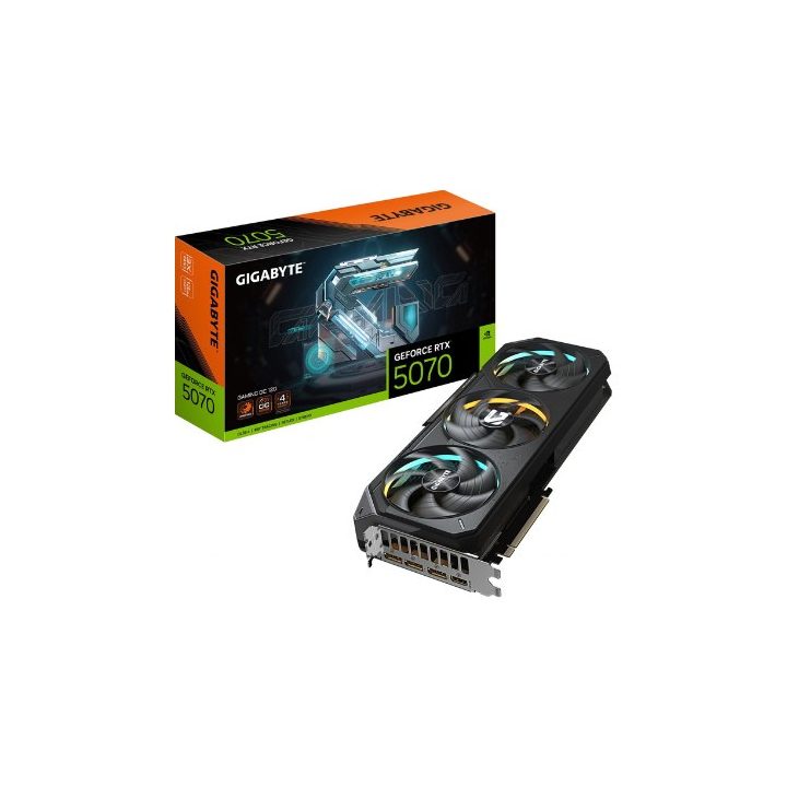 GIGABYTE GeForce RTX 5070 GAMING OC 12G Placa Gráfica