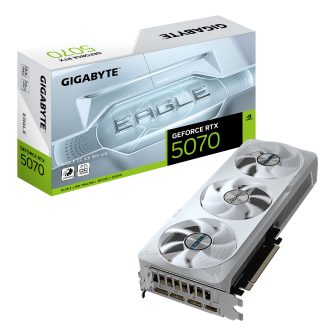 GIGABYTE GeForce RTX 5070 EAGLE OC ICE SFF 12G Placa Gráfica - 12GB…