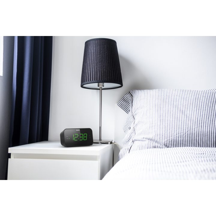Philips TAR3306/12 despertador Reloj despertador digital Negro