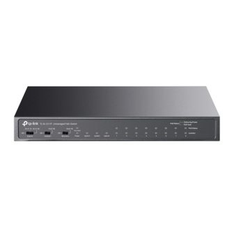 TP-Link TL-SL1311P switch Fast Ethernet (10/100) PoE Preto