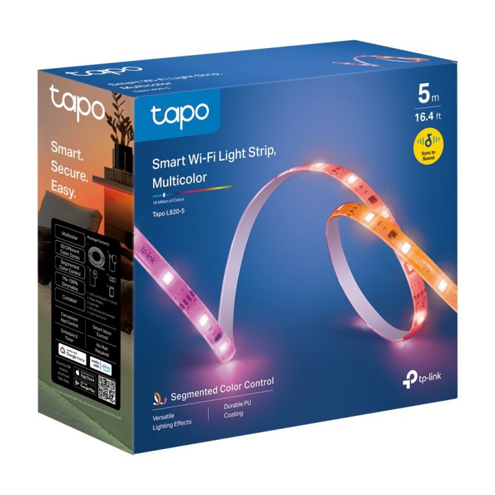 TP-Link Tapo L920-5 Fita de luz inteligente Wi-Fi