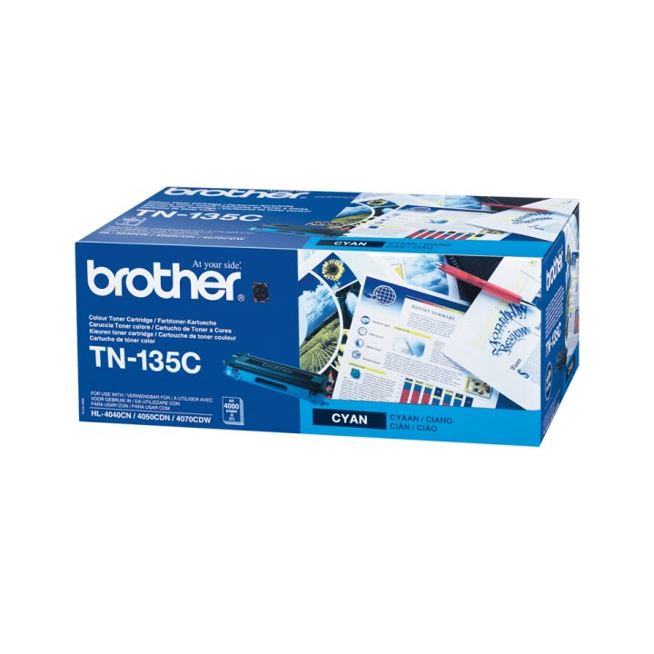 Brother TN-135C cartucho de toner 1 unidade(s) Original Ciano