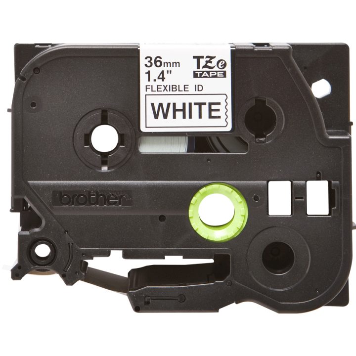 Brother TZE-FX261 fita para impressora de etiquetas Preto sobre branco