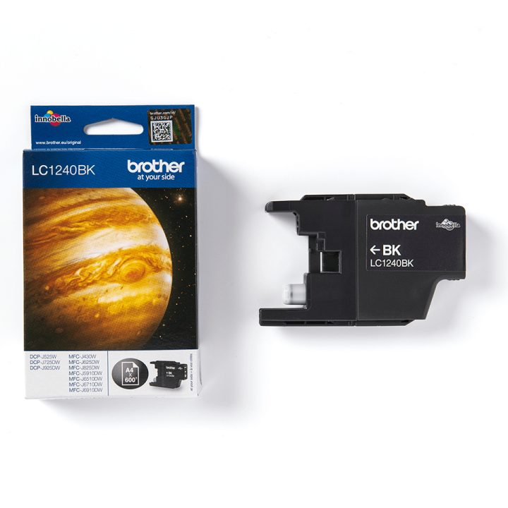 Brother LC1240BK cartucho de tinta 1 peça(s) Original Preto