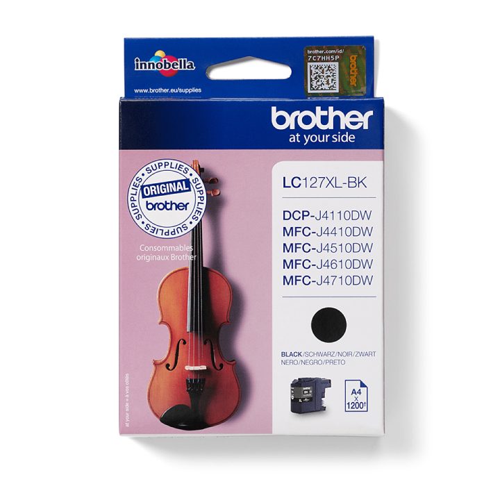 Brother LC127XLBK cartucho de tinta 1 unidade(s) Original Extra…
